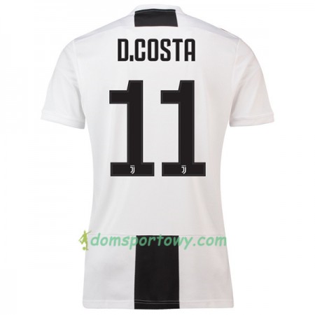 Koszulka Juventus D.Costa 11 Domowe Koszulki Piłkarskie 2018-2019 Krótki Rękaw